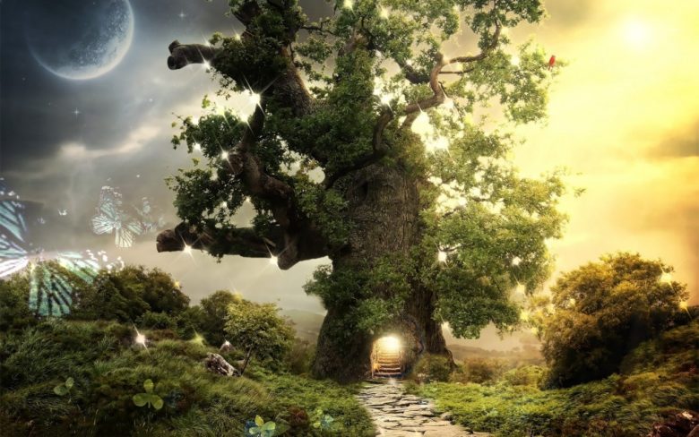 I mondi interni della Terra - i popoli dell'Etere (terra,etere,mondi,regno,natura) La Porta della Luce