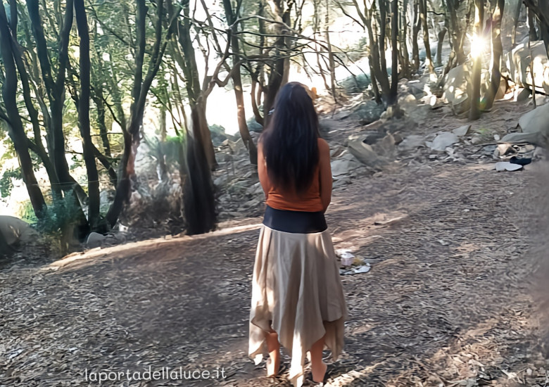 Lo Spirito del bosco (spirito,bosco,elementali,etere,alberi) La Porta della Luce