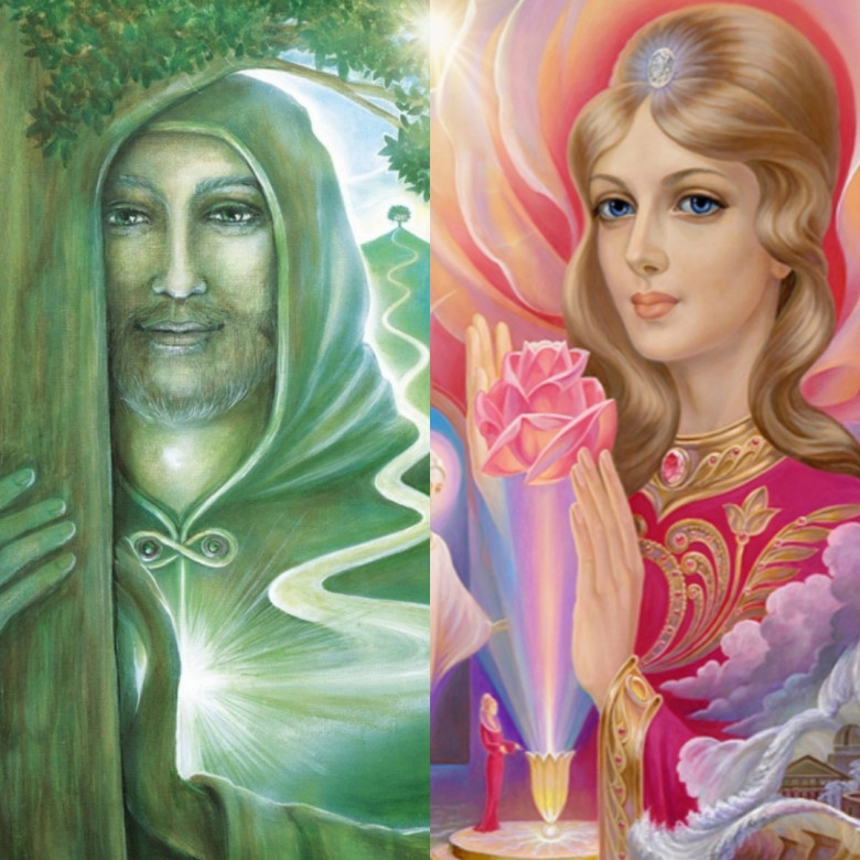 Conoscere i Maestri - esercizi e pratiche (Hilarion e Lady Nada) (maestri,hilarion,lady nada,coscienza,luce,meditazione) La Porta della Luce