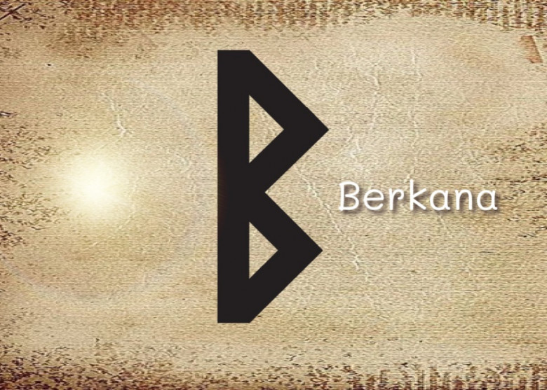 Rune - Berkana: nuovo inizio e fertilità (berkana,rune,simbolo,amuleto,estrazione) La Porta della Luce