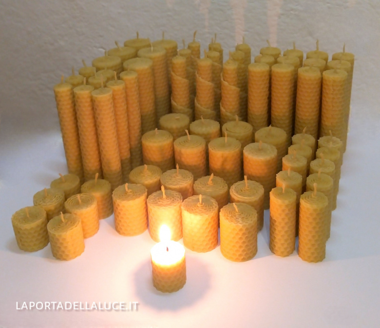 Candele Naturali della Porta della Luce - La Porta della Luce Candele Naturali della Porta della Luce (candele,candele naturali,cera d'api,ecologiche,candele vegetali,soia,candela,yoga,candele benedette,italiane,made in italy,candele profumate,miele,regalo) La Porta della Luce